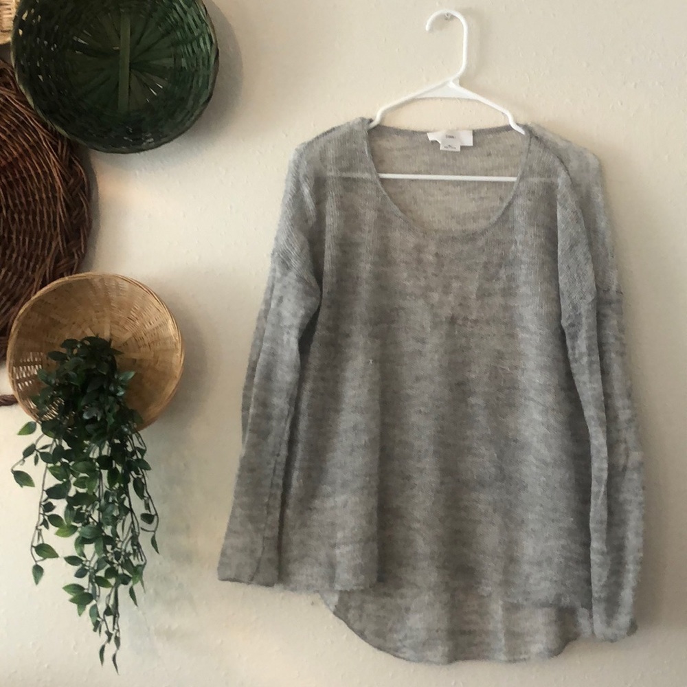 Charli Brand Oversized Gray Sweater